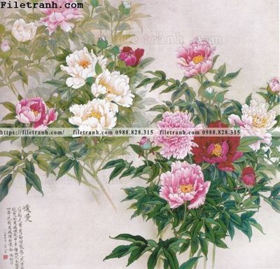 File in trần hoa mau don ve tay 199 (file gốc) hoa văn 3D