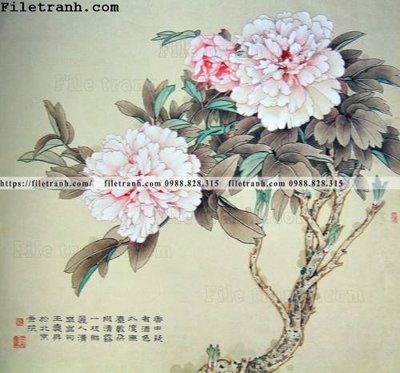 Tải file hoa mau don ve tay 201 (gốc) chủ đề tôn giáo