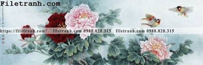 Tải file hoa mau don ve tay 280 (ảnh gốc) in gạch men