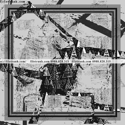 File gốc hoa tiet ngua Hermes 1525 (in mica) làm bảng hiệu