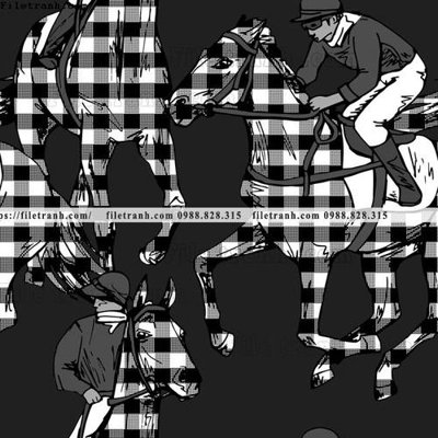 Download file gốc hoa tiet ngua Hermes 1529 (in mica) 3D