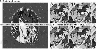 File ảnh hoa tiet ngua Hermes 1547 (gốc) in quảng cáo ngoài trời