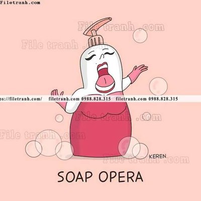 File tranh hoat hinh vui nhon tre em 619 (bản gốc) trang trí văn phòng