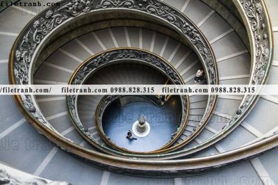 Tải file kien truc cau thang xoan oc 309 (gốc) in trên mọi chất liệu