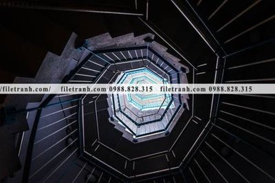 File gốc kien truc cau thang xoan oc 313 (in lụa) chi tiết cao