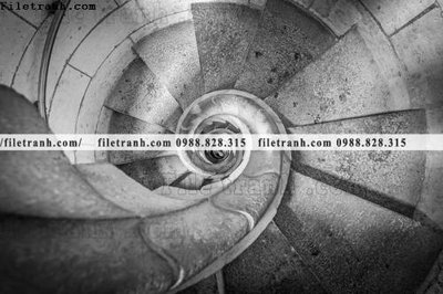 File in ấn kien truc cau thang xoan oc 331 chuyên nghiệp