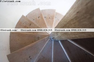 File tranh kien truc cau thang xoan oc 354 (gốc) chủ đề trừu tượng