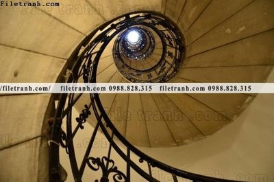 File gốc kien truc cau thang xoan oc 419 (in tráng gương) sang trọng