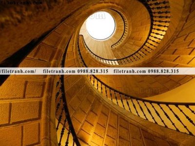 Ảnh gốc kien truc cau thang xoan oc 431 (độ nét cao) in tráng gương