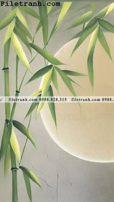 Download file gốc loai cay va chim xanh kieu Trung Quoc moi 104 (in lụa) tranh 3D