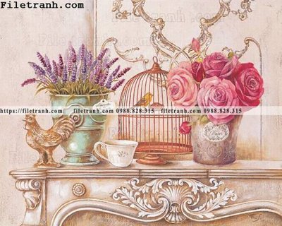 Tải file loat tranh tinh vat hoa 137 (ảnh gốc) in gạch men