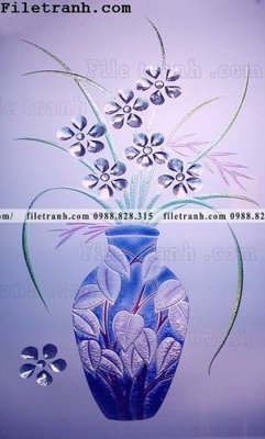 File PSD loat tranh tinh vat hoa 148 (bản gốc) cho nhà in