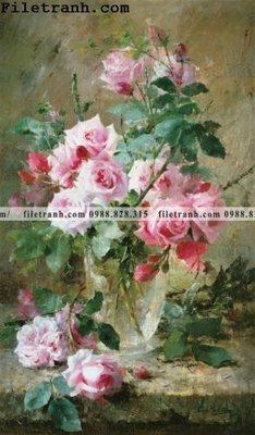 Download file loat tranh tinh vat hoa 159 (gốc) in mica bàn thờ