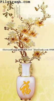 File gốc loat tranh tinh vat hoa 212 (AI/EPS) cho in ấn