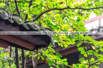 File tranh gốc PSD mai hien cua toa nha co 300 còn nguyên layer