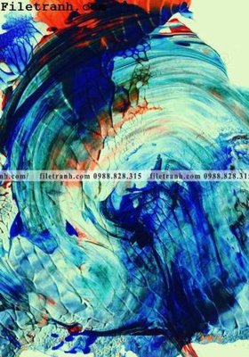 File tranh in trần mau tranh truu tuong son nuoc 115 (ảnh gốc siêu nét)