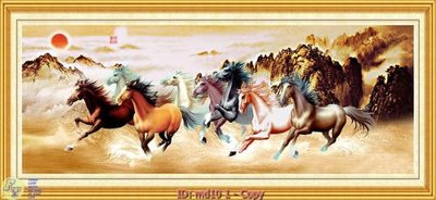 File tranh trang trí File mã đáo thành công MD10 (file gốc)