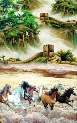 File gốc File mã đáo thành công MD167 (in tráng gương) nghệ thuật