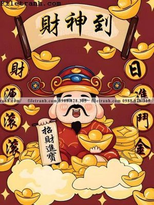 File tranh mieng phim hoat hinh Guochao Than tai 107 (gốc) chủ đề thành phố