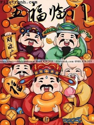 File gốc mieng phim hoat hinh Guochao Than tai 108 (cho in 3D) độc đáo