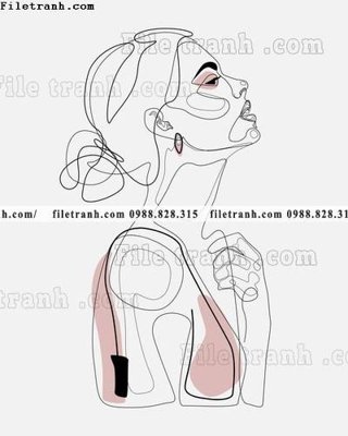 File tranh minimalis toi gian hien dai 651 (gốc) chủ đề thiên nhiên