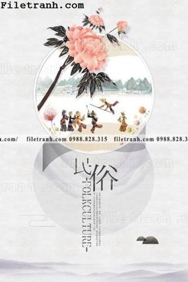 File tranh muc ap phich phong cach trung quoc 263 (gốc) chủ đề tĩnh vật