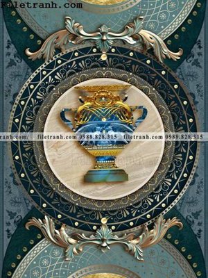 File tranh nhe nhang sang trong dong vat Hermes 127 (bản gốc) in lụa dán tường