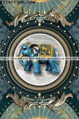 Download file gốc nhe nhang sang trong dong vat Hermes 128 (in lụa) nghệ thuật