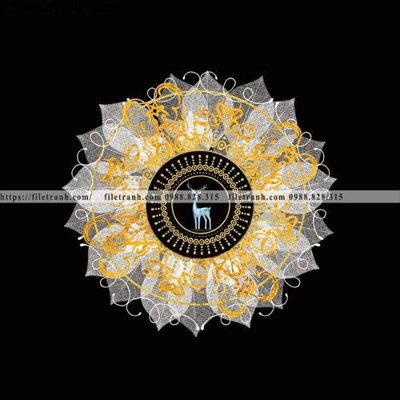 File gốc nhe nhang sang trong dong vat Hermes 145 (in lụa) họa tiết 3D