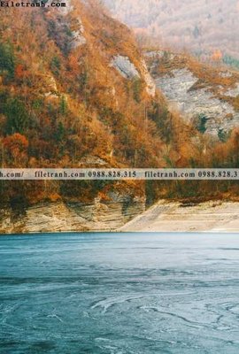 File tranh nhung buc tranh phong canh doc 676 (bản gốc) treo quán cafe