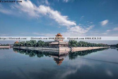 Mua file gốc nhung buc tranh phong canh ngang 670 (PSD) tại Filetranh.com