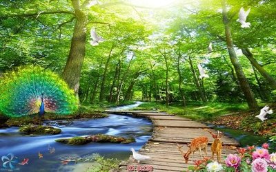 File PSD in ấn File gốc phong cảnh PC138 (chất lượng cao)