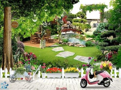 File tranh gốc File gốc phong cảnh PC591 (bản quyền) độc đáo