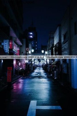 Download file gốc phien ban doc cua duong pho 171 (in lụa) nghệ thuật