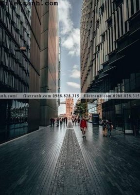 Tải file phien ban doc cua duong pho 226 (ảnh gốc) in gạch 3D