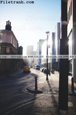 File tranh gốc PSD phien ban doc cua duong pho 244 còn nguyên layer