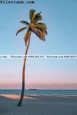 Download file gốc phien ban doc cua phong canh cay co dua 157 (in mica) logo