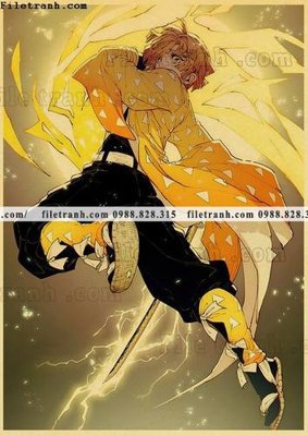 File in trần phim hoat hinh Nhat Ban co dien mau vang 620 (bản gốc) hoa văn