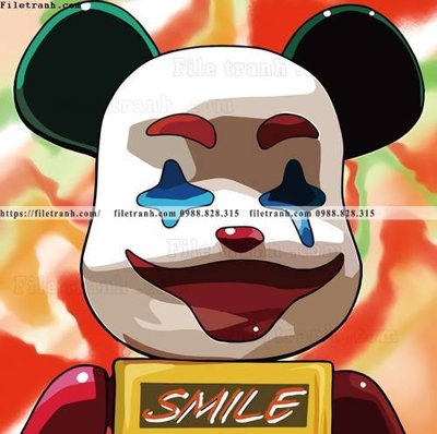 File tranh trang trí phim hoat hinh lai gau bao luc moi 533 (tải file gốc)