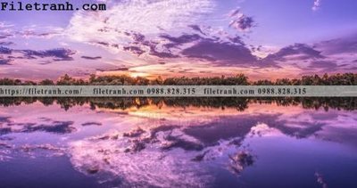 Ảnh gốc phong canh dai duong 174 (độ nét cao) in tráng gương