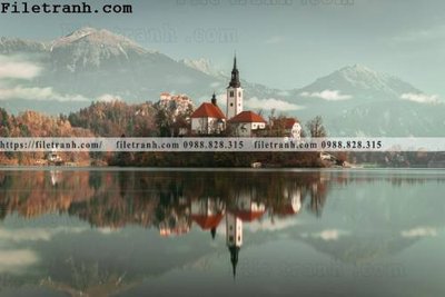 File tranh ảnh gốc phong canh dep 361 dùng cho in khổ lớn