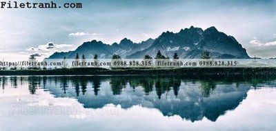 Download file gốc phong canh nui ngang 111 (in lụa) tranh 3D