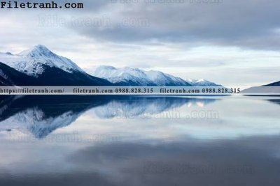 File tranh ảnh gốc phong canh nui ngang 125 dùng cho in khổ lớn