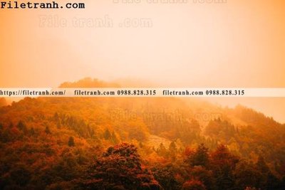 Tải file phong canh nui ngang 138 (gốc) làm tranh treo tường