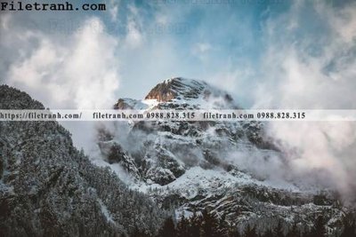 File PSD phong canh nui ngang 213 (bản gốc) đã tách nền