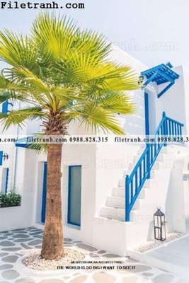 File tranh phong canh phong cach Bac Au tuoi moi 147 (bản gốc) treo quán cafe