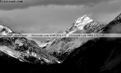 File gốc phong canh rung nui bien 524 (in lụa) chi tiết cao