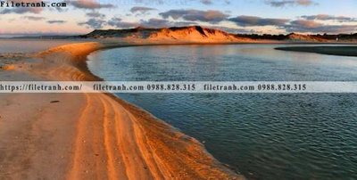 File gốc phong canh rung nui bien 540 (in tráng gương) hiện đại