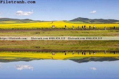 Mua file tranh gốc phong canh thao nguyen Mong Co 132 tại Filetranh.com