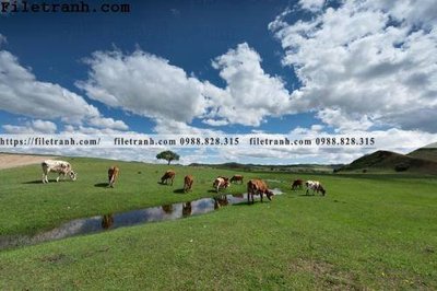 File gốc phong canh thao nguyen Mong Co 155 (in 3D) cho trang trí